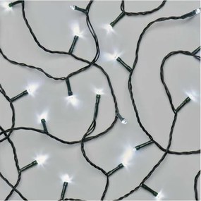 Ghirlandă LED pentru exterior, 120 LED-uri, 17 m, IP44, alb rece