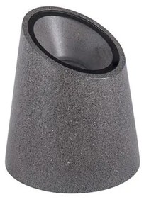 Mini stalp decorativ iluminat exterior IP65 FOX gri