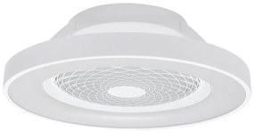 Lustra LED Smart cu Ventilator si telecomanda TIBET alb