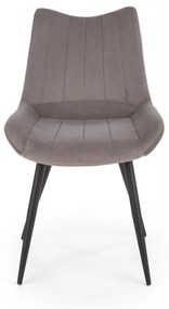 Scaun tapitat K388 gri
