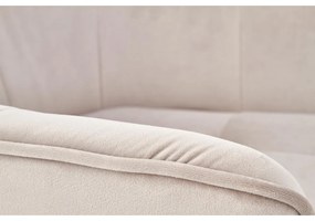 Scaun de bucaterie Faustina, bej/negru