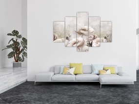 Tablou - Tufe roz (150x105 cm)