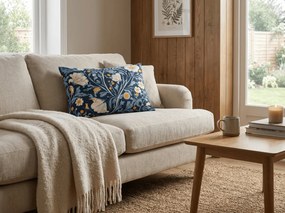 Husa de perna din microfibra NOREVA 50x70 cm, albastru