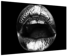 Tablou - Buze lucioase (90x60 cm)