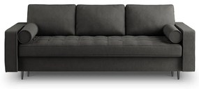 Canapea extensibilă Milo Casa Santo, gri închis