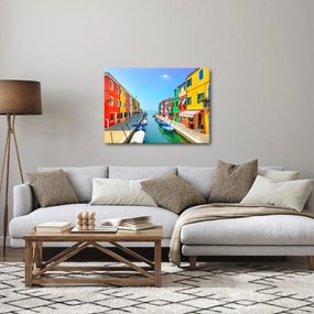 Tablou - Insula Burano, Veneția, Italia (70x50 cm)