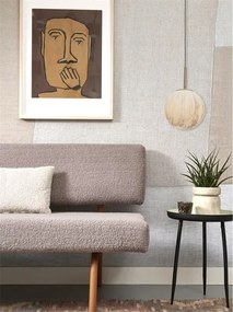 Lustra, pendul din sticla cu aspect de marmura Carrara medium auriu