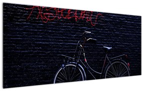 Tablou cu carusel din Amsterdam (120x50 cm)
