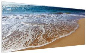 Tablou cu plaja mării cu nisip (120x50 cm), în 40 de alte dimensiuni noi