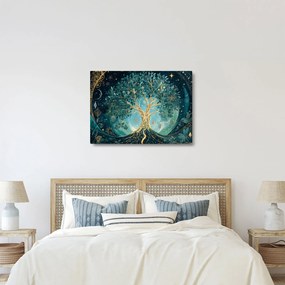 Tablou – Arborele vieții în univers (70x50 cm)