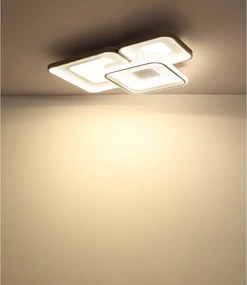 Globo 48097-62 - Plafonieră LED dimabilă MOSAIKO LED/55W/230V 65x45,5 cm+telecomandă