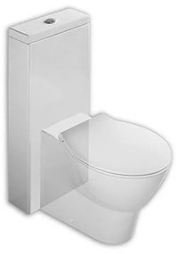 Rezervor vas WC Hatria, MONOLITH, alimentare laterala, pentru vase WC rectificate