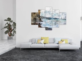 Tablou - Recif, acuarelă (150x105 cm)