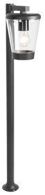 Stâlp modern pentru exterior negru 100 cm IP44 - Joren