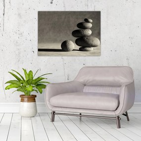 Tablou - Pietre gri (70x50 cm)
