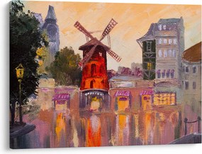 Tablou - Moulin rouge, Paris, Franța (70x50 cm)