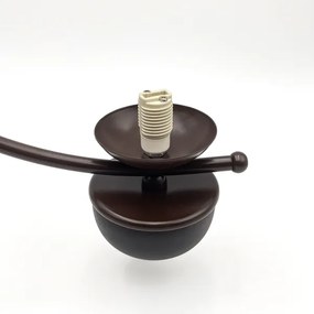 Lustră pe lanț Brilagi COTTAGE 5xG9/40W/230V stejar/alb