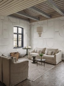 Fototapet, Clay Figures, White, Rebel Walls