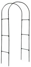 Arcada metalica, pergola, pentru gradina, 240x37x140x1.2 cm