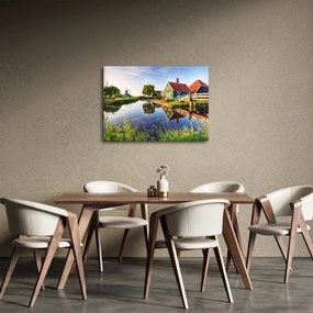 Tablou cu mori din Olanda (70x50 cm)