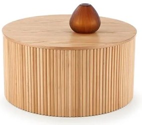 Masuta de cafea Lemn Natural, FEVIK 80x41