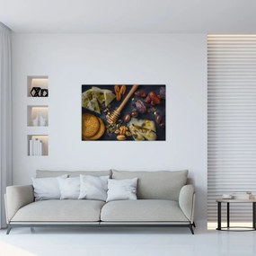 Tablou cu cu fructe uscate (90x60 cm)
