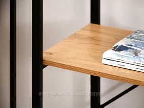 Raft Gecon Reg (stejar + negru). 1111342