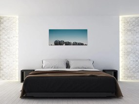 Tablou - Plecarea elefanților (120x50 cm)