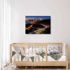 Tablou pe sticlă - Golden Gate Bridge (70x50 cm)