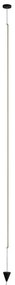 Lampadar LED vertical design modern minimalist VERTICAL 36W negru