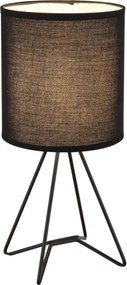 Globo 21734S - Lampă de masă TAMIAN 1xE14/40W/230V neagră