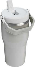Termos gri deschis din oțel inoxidabil 600 ml IceFlow™ Flip Straw 2.0 Tumbler Ash – Stanley