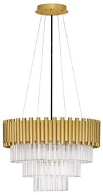 Lustra suspendata design elegant MAGNOLIA aurie