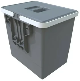 Coș de gunoi încorporat Elletipi EASY - pentru ușă, 15 l, 15 l
