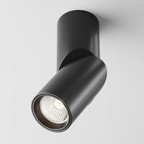 Spot LED aplicat directionabil design tehnic Dafne negru 4000K