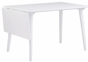 Masă de dining Rowico Lotte Drop-Leaf, 120 x 80 cm, alb