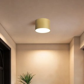 BRILAGI - Plafonieră de baie FORIS LED/9W/230V Ø 9 cm aurie IP44
