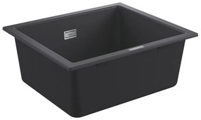 GROHE 31654AP0 - Chiuvetă K700U 533 × 457 mm, granit negru/negru