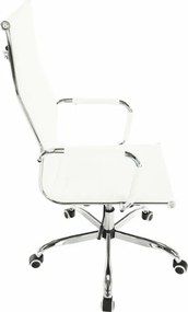 Scaun de birou, alb, AZURE 2 NEW
