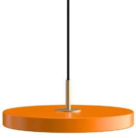 Lustra LED design scandinav Asteria mini - orange/ auriu