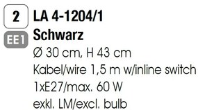 Veioza, lampa de masa GEORGINA