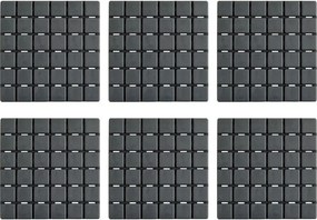 Protecții antiderapante pentru cadă 5 buc. 13x13 cm Quadro – MSV