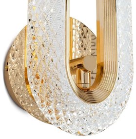 Aplica de perete design modern JEWEL auriu
