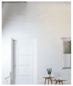 Măsuță auxiliară din lemn de stejar cu blat negru Gazzda Arp, Ø 45 cm