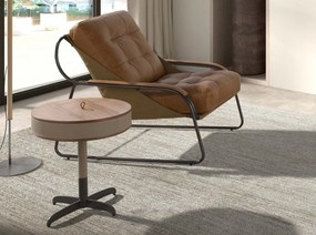 Masuta rotunda LUX Walnut