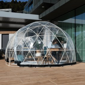 Pavilion de grădină, versiune vară / iarnă, 3,6x2,2m, IGLU