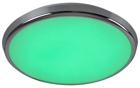Plafonieră LED RGB pentru baie BALTHASAR LED/18W/230V IP44 Rabalux + telecomandă