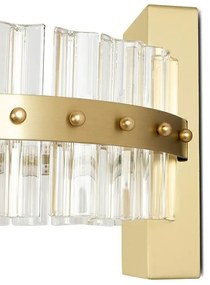 Aplica de perete LED design ambiental Half auriu