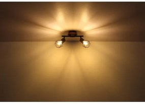 Spot de perete XARA 2xE14/40W/230V Globo 54802S-2H