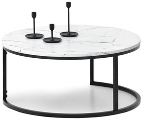 Măsuță de cafea Kolja Stolik Xl (alb + negru). Promo -30%. 1111486